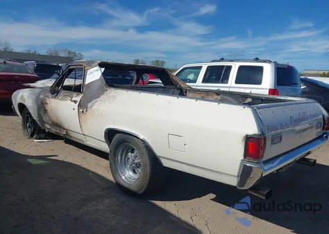 1972 Chevrolet El Camino из США, поврежденный, VIN 1C08D2B677680